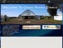Tablet Screenshot of crossroadstables.com